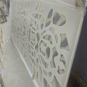 Placage d'aluminium perforé sculpté avec un design artistique, personnalisable - Product Image 5