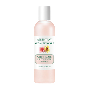 Tónico facial hidratante orgánico con vitamina C que reduce los poros <span class=keywords><strong>Witch</strong></span> <span class=keywords><strong>Hazel</strong></span> Rose Water Skin Tónico facial - Product Image 6