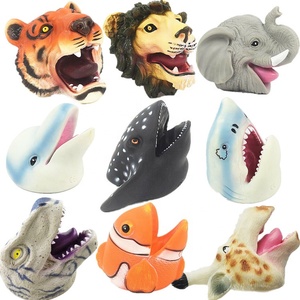 Títeres de Mano de Animales Salvajes de Alta Calidad para Niños, Juguetes Ecológicos de Plástico de Pandas, Leones y Gatos, Venta al Por Mayor de Fábrica - Product Image 2