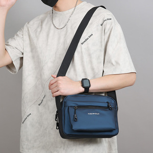Xuanmeio Men's Shoulder <b>Bag</b> Gray Black Dark Blue Portable Crossbody <b>Bag</b> For Everyday Use Summer 2026 - Product Image 3