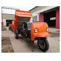 Tricycle diesel avec capacité de charge de 3 tonnes Camion léger Tricycle à trois roues