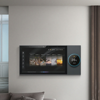 8 inç duvar montaj amplifikatör için ev sineması için Bluetooth Wi-Fi 20W arka plan müzik Android Host kontrol paneli bağlanır 4 Hote