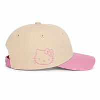Casquette de baseball unisexe en coton délavé avec logo personnalisé bicolore, broderie 3D en relief et visière incurvée, idéale pour femme et usage quotidien en extérieur