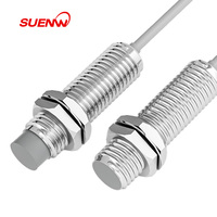 Capteur de proximité inductif M8/M12/M18/M30 3 fils PNP/NPN NO avec distance de détection de 2MM-4MM, interrupteur métallique DC10-30V