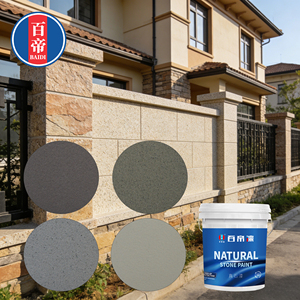 Pintura Acrílica en Aerosol con Revestimiento de Piedra Natural, Resistente a la Intemperie, Protección Solar, Impermeable, <span class=keywords><strong>Colores</strong></span> Personalizados, para Exteriores de Edificios - Product Image 6