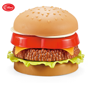 Hot bán 49 cái chơi thực phẩm <span class=keywords><strong>Set</strong></span> nhựa thực tế đồ chơi nhà bếp cho trẻ em mầm non cho Amazon bán buôn - Product Image 3