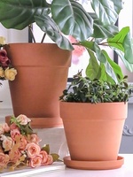 Pot tanaman terakota keramik besar Mini sedang Pot bunga sukulen dalam ruangan luar ruangan baru penggunaan lantai Desktop desain modis