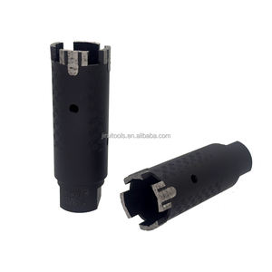 Perfuração rápida e sem lascar 1-3/8 "Dry Diamond Core <span class=keywords><strong>Drill</strong></span> Bits com segmentos T Turbo para furos de perfuração em granito Quartz - Product Image 3