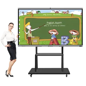 Neues Design Klassenzimmer 4k smart Board digitales LCD-Display Touchscreen interaktives Whiteboard Lehre