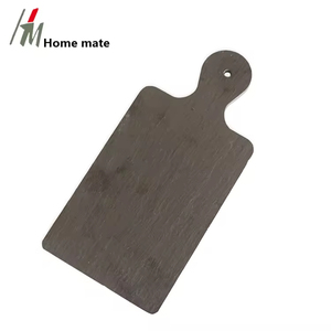 Mới nhất thời trang 21*10cm Đen Slate và đá cẩm thạch tấm tre Mini Paddle Board với hộp hiển thị - Product Image 2