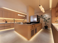 Cuisinière combinée monobloc de luxe, économe en énergie, avec four et grill pour hôtels privés et de luxe