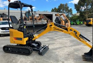 Miniexcavadora de cadenas 9017FZTS nueva de alta eficiencia de 1.7 toneladas con motor para proyectos de construcción urbana y paisajismo - Product Image 5