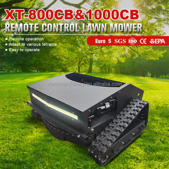 Remote Control Lawn Mower - Efficient Grass Cutting