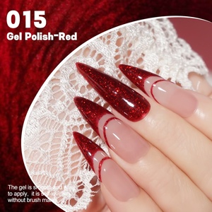 R S Nail Private Label Red Gel Polish Soak Off Gel Uv Polish Proveedor de <span class=keywords><strong>uñas</strong></span> 18 <span class=keywords><strong>colores</strong></span> Otoño e Invierno Serie roja - Product Image 5