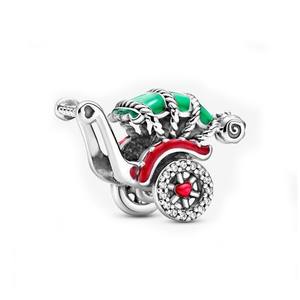 HaYa Fashion - Abalorios Colgantes de Plata de Ley 925 de Alta Calidad con Diseño de Luciérnaga Luminosa, Ojo Mágico y Atrapasueños a Color - Product Image 4