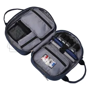 Diabetic Supplies Travel Bag Insulin Test Kit Organizer Glucose Meter Storage Bag Diabetic Supplies Travel Bag