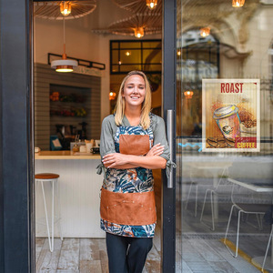 8,5x11 "Soporte de señal magnética Marco de imagen de cartel para ventana de pared refrigerador Pantalla de puerta de vidrio, reutilizable - Product Image 6