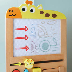 กระดาน<span class=keywords><strong>วาด</strong></span>ภาพกราฟฟิตีสำหรับเด็กกระดานวาดภาพสไตล์วินเทจรูปร่างการ์ตูน - Product Image 2