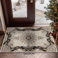 Tapis Américain Vintage Style National Tapis de Salon Tapis de Table à Thé Persan Paillasson Grande Surface