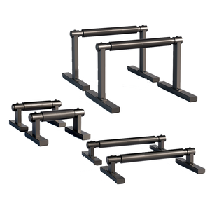 Barras Paralelas de Acero y Madera XLAN, Equipo de <span class=keywords><strong>Calistenia</strong></span> Portátil y Plegable, <span class=keywords><strong>Barra</strong></span> para Flexiones, <span class=keywords><strong>Barra</strong></span> para Empujar, Banda de Resistencia, Chaleco con Peso - Product Image 4