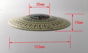 Vente en gros Boussole en plastique musulman Qibla Direction Finder Compass Bulk Compass Outdoor Traveling Camping Compass - Product Image 6