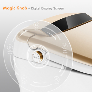 Inodoro inteligente automático <span class=keywords><strong>de</strong></span> cerámica, calefacción instantánea, control remoto, montado en el suelo - Product Image 3