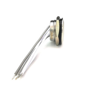 16mm Illumin Led Ip 67 1NO Réinitialisation Momentanée Bouton Poussoir Métallique Court Filaire - Product Image 5