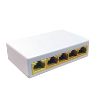 Switch de Red Ethernet de 5 Puertos 10/100 Mbps 1G OEM y ODM de Alta Calidad para Empresas con SNMP para Cámaras IP