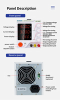 Alimentation DC linéaire programmable HISGLRT HXY-1501DP 150V 1A 150W, source d'alimentation de laboratoire réglable, précision 10mV/1mA, simple canal