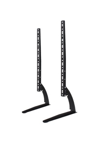 Hillport Factory 32-75 Inch <strong>TV</strong> <strong>Stand</strong> with Mounting Bracket Height-Adjustable Desktop <strong>TV</strong> Cart - Product Image 2