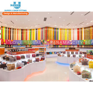 مخصص الحلوى معرضا الحلو السكر أثاث للعرض آلة لإخراج الحلوى رف شاشة الحلويات الحلوى متجر الداخلية - Product Image 1