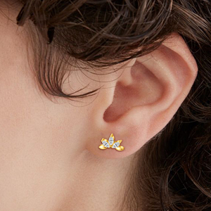 Pendientes <span class=keywords><strong>de</strong></span> <span class=keywords><strong>Titanio</strong></span> <span class=keywords><strong>de</strong></span> Grado Implante ASTM F136 con Rosca Interna para Labret, Hélix, Tragus y Labio, Joyería Fina para <span class=keywords><strong>Piercing</strong></span> Corporal - Product Image 6