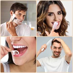 Kit Dental para Hotel, Cepillo de Dientes de Nylon con Cerdas Suaves Blancas para Adultos y Pasta Dental, Material de Paja Ecológico Desechable, Logotipo Personalizado - Product Image 3