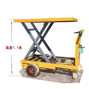 Nuevas mesas elevadoras de tijera eléctricas de 4m y 8M para construcción Capacidad de carga de accionamiento hidráulico 300kg - Product Image 4