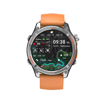 Montre connectée Miccell 5 ATM, charge sans fil, batterie longue durée, fréquence cardiaque, oxygène, IA, répond aux appels