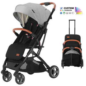 Usine OEM & ODM : <span class=keywords><strong>Poussette</strong></span> <span class=keywords><strong>de</strong></span> luxe multifonctionnelle et pliable facilement, système <span class=keywords><strong>de</strong></span> voyage portable pour bébé - Product Image 1