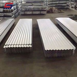 แผ่นเหล็กชุบสังกะสีสังกะสีขนาดมาตรฐาน gi/galvalume pgi/ppgl แผ่นหลังคาลูกฟูกสำหรับบ้าน prefab - Product Image 4