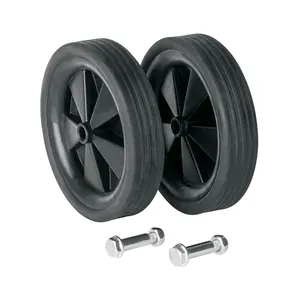 Roues pivotantes Truper COMP-60LB COMP-120LH 2 roues de rechange en plastique et caoutchouc nylon avec type pivotant pour produits Truper - Product Image 1