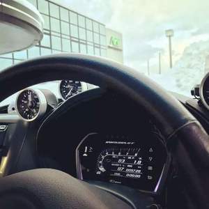 Nouveau Compteur de Vitesse Automobile Modifié <span class=keywords><strong>DFSF</strong></span> avec Écran LCD, Mode Piste, Fonctions de Température de l'Eau, Pression du Turbo, Pression d'Huile et Vitesse - Product Image 2