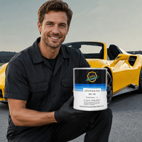 Peinture en aérosol automobile en résine acrylique jaune 2K - Revêtement liquide le plus vendu pour voitures/plastiques/meubles, prix de gros pour les usines