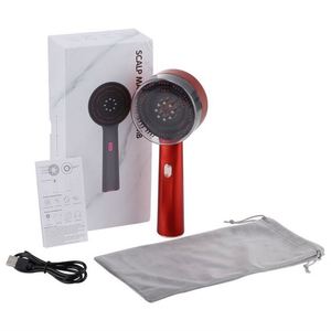 Brosse de massage du cuir chevelu à lumière rouge, grande capacité de batterie, confortable, 3 modes, contrôle facile pour la circulation sanguine et le massage du cuir chevelu - Product Image 2