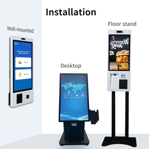 Kiosco de Autoservicio de 15.6, 21.5, 24 y 32 Pulgadas para Montaje en Pared, Sistema POS Inteligente para Comercio Minorista con Windows 10 y Android 14, para Pedidos en Restaurantes - Product Image 6