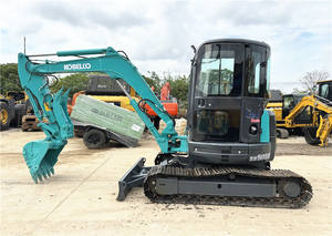 Excavatrice Kobelco Sk50SR de haute qualité à bas prix mini pelle d'occasion 5 tonnes Kobelco Sk50 - Product Image 2