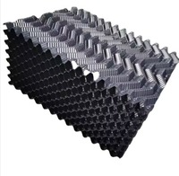Remplissage de tour de refroidissement en PVC et PP, éliminateur de gouttelettes à flux croisé pour tour de refroidissement, médias de remplissage pour tour de refroidissement