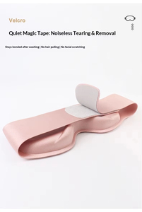 Nouveau design <span class=keywords><strong>Masque</strong></span> de sommeil 3D intégré, bloquant la lumière, avec ailettes nasales en mousse à mémoire de forme lestée, style long pour dormir - Product Image 3
