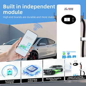 Nuevo Cargador de <span class=keywords><strong>CC</strong></span> para Vehículos Eléctricos de 30-40kW CCS IP54, Montado en el Suelo, con Pantalla Táctil de 4.3 Pulgadas y OCPP 2.0 para Vehículos Eléctricos en Centros Logísticos - Product Image 3