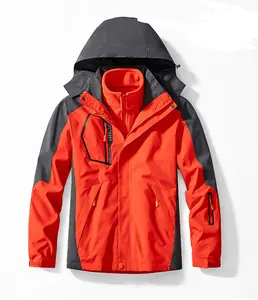 男士2021最佳风衣花式彩色户外运动服防水耐用隔热滑雪板越野滑雪夹克出售