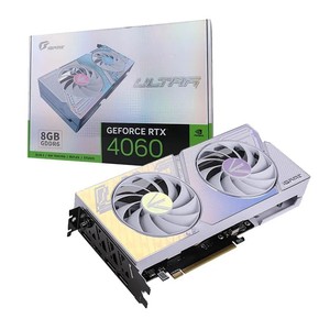 การ์ดจอเกมมิ่ง IGame GeForce RTX 4060 Ultra W OC 8GB GDDR6 ระบายความร้อนด้วยพัดลม รุ่นใหม่ สำหรับเดสก์ท็อป/แล็ปท็อป/เวิร์กสเตชัน - Product Image 1