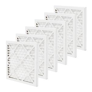 Filtre de plafond pour fournaise à panneaux plissés en fibres synthétiques OEM HVAC, nouvelle génération, haute efficacité, dimensions personnalisables, purificateur d'air AC - Product Image 1