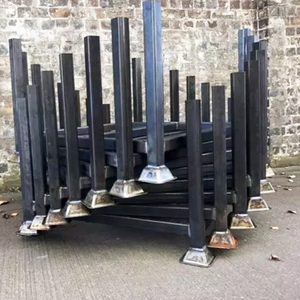 Almacenamiento de palés de hierro Metal soldado apilable Durable acero resistente poste palé andamio Stillages - Product Image 4